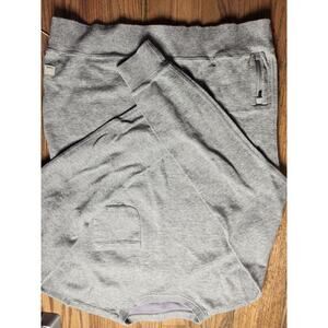 Vuori heather grey textured sweatshirt
